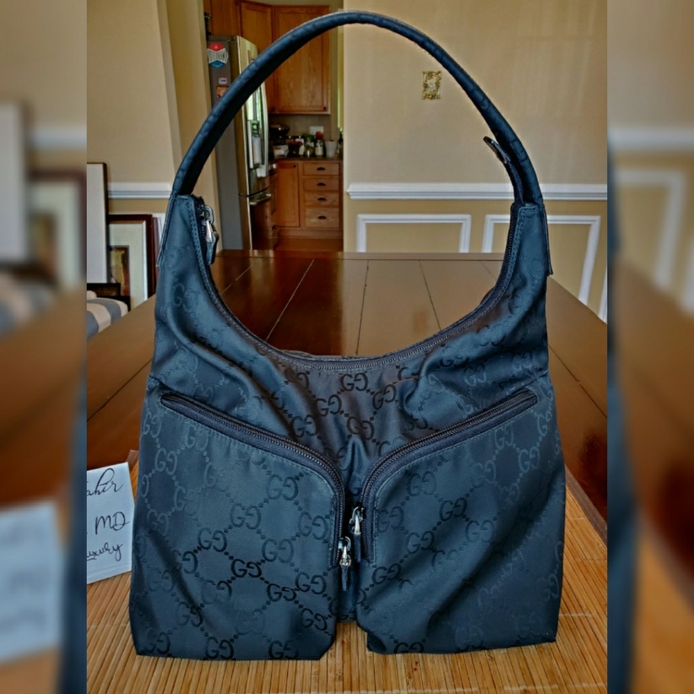 *SOLD* Authentic Gucci GG Hobo Bag